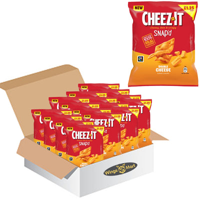 Cheez-It Double Cheese Thin & Crispy Baked Snacks 10 x 65g PMP