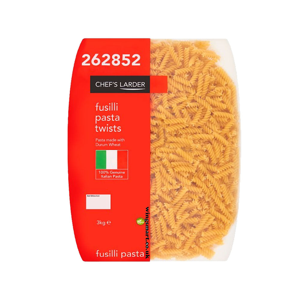 Chef's Larder Fusilli Pasta Twists 3kg