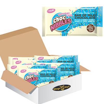 Sweet Dreams Birthday Cake Choc Nibbles Bar 120g