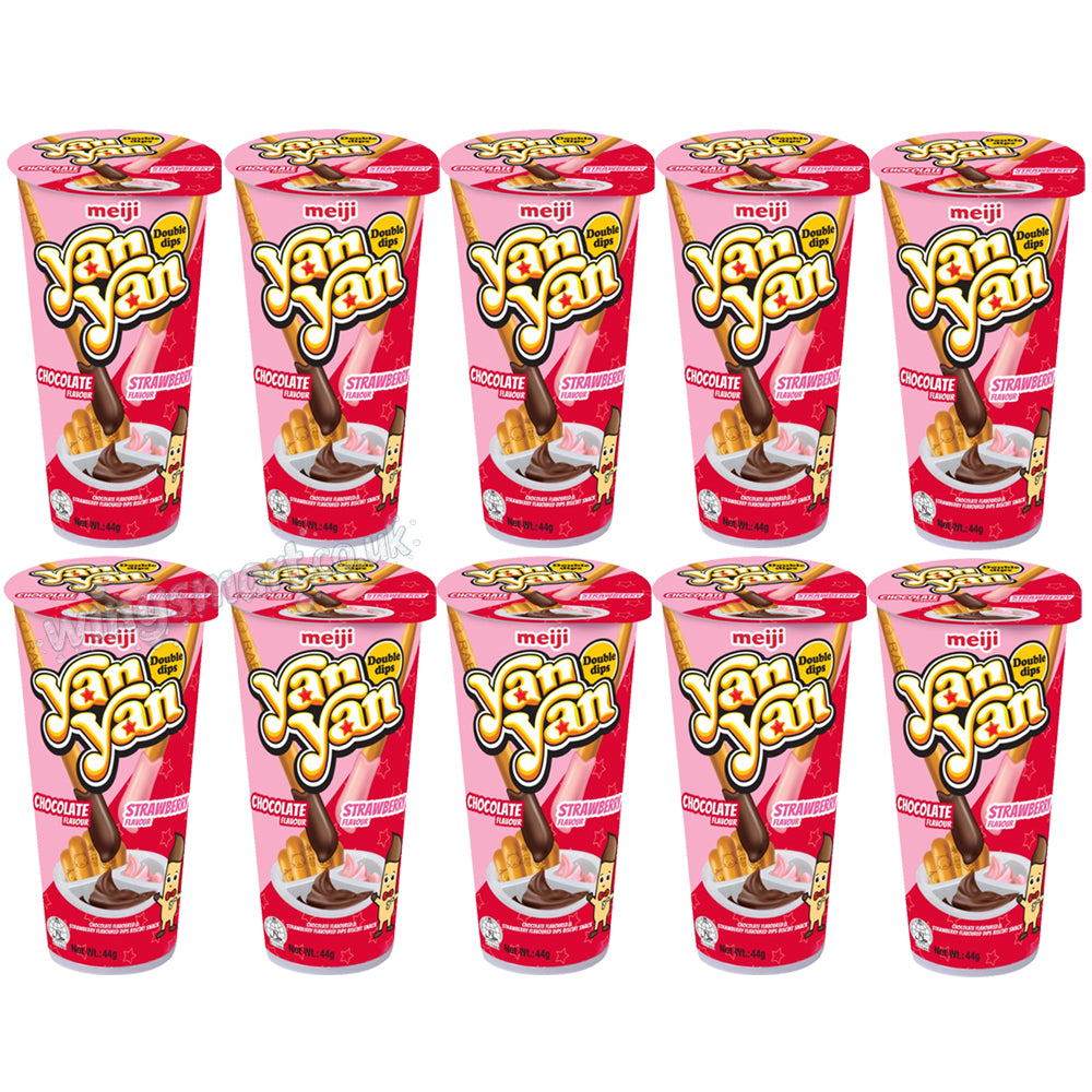 Meiji Yan Yan Dipped Biscuit Sticks 44g