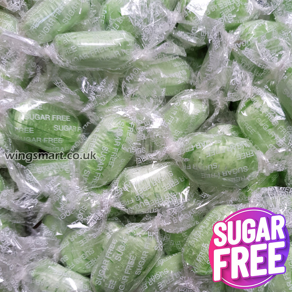 SUGAR FREE Hard Boiled Sweets- Pick And Mix Quality Wrapped Sweets Bag - WingsMart