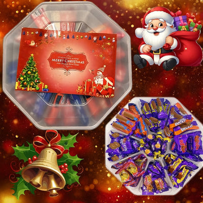 Christmas Chocolate Heroes 40-Bar Assorted Gift Box