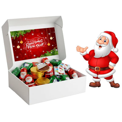 Christmas Themed Mixed Chocolates Gift Box 1kg