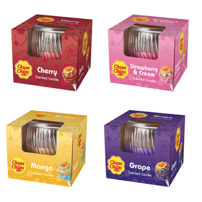 Chupa Chups Fruit Scented Candle 3oz 8 x 85g Boxes