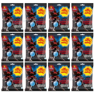Chupa Chups Stranger Things 4 Mystery Flavours Lollipops 120g Bags (12 Pack)