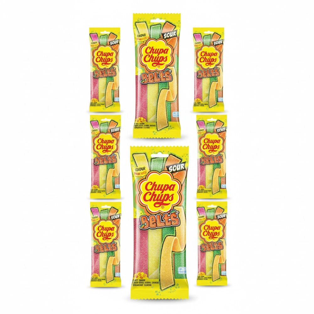 Chupa Chups Sour Mixed Belts 90g