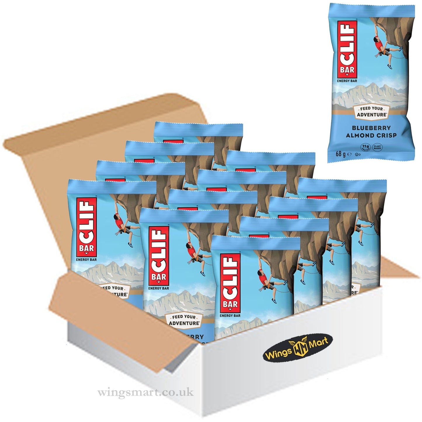 Clif Bar Energy Bars Assorted Varieties 68g