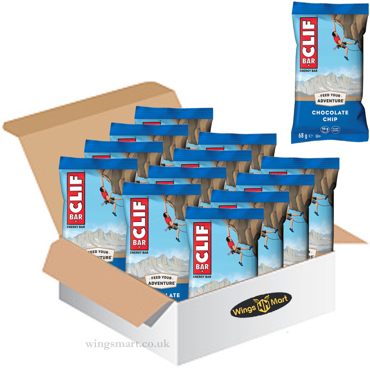 Clif Bar Energy Bars Assorted Varieties 68g