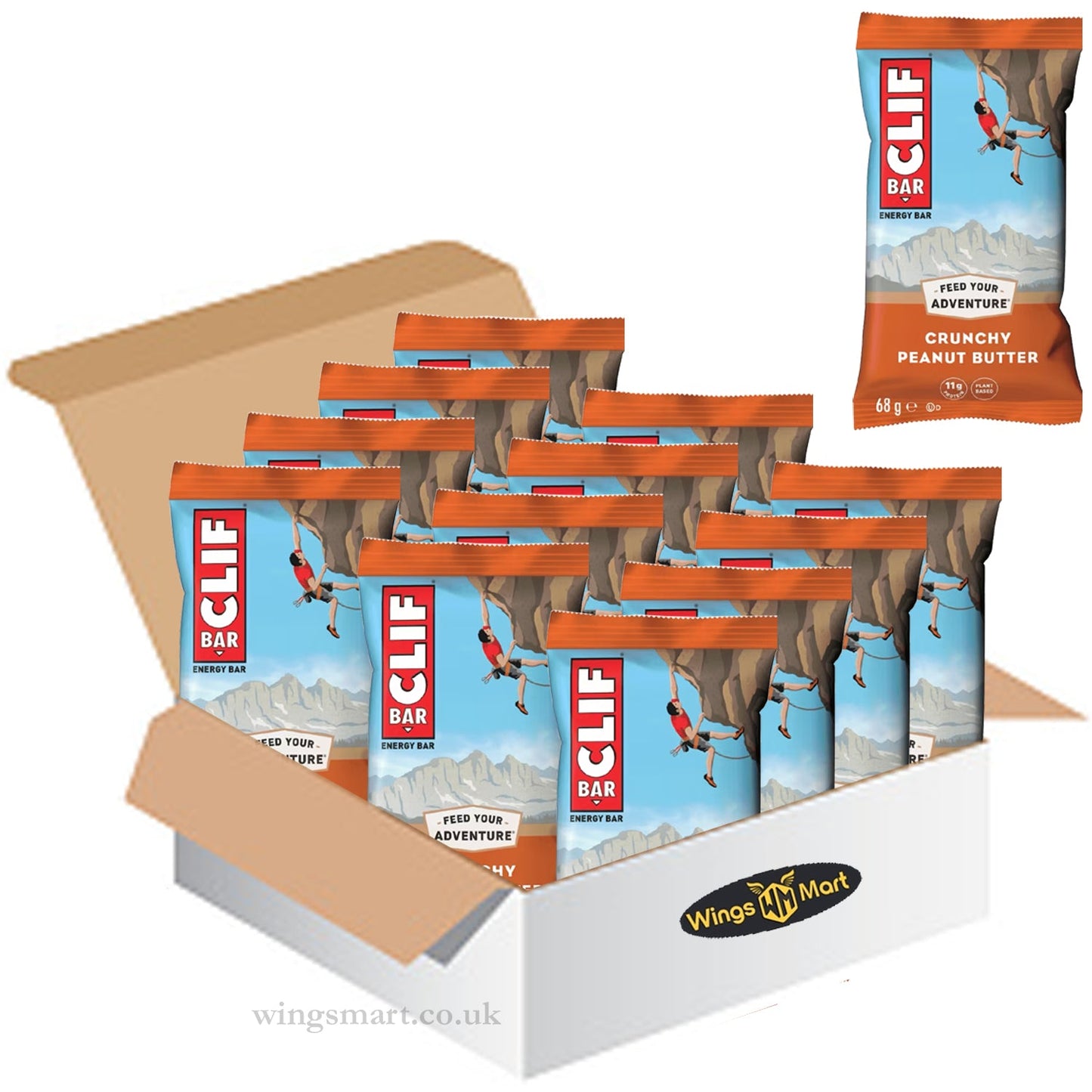Clif Bar Energy Bars Assorted Varieties 68g