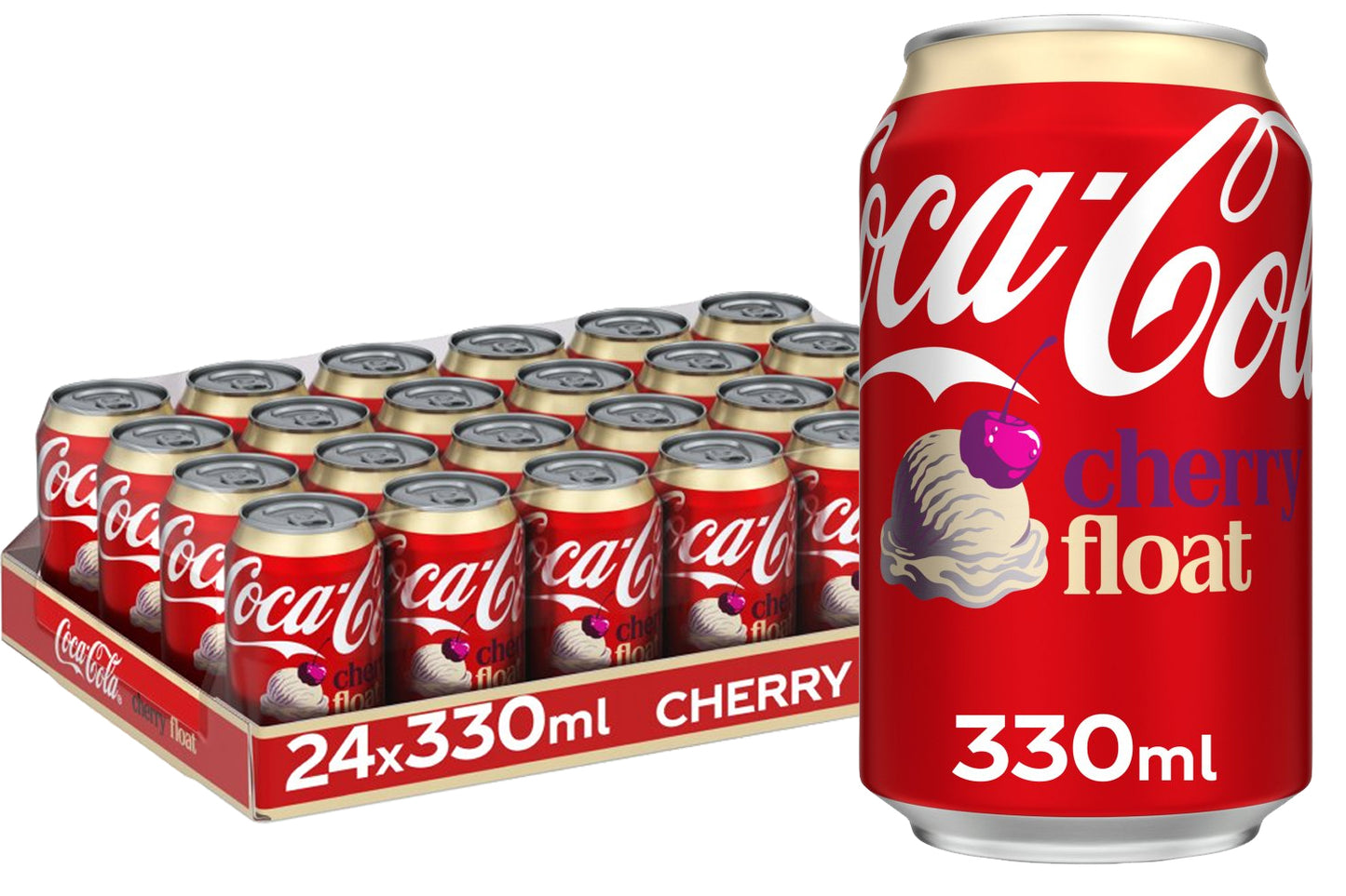 Coca-Cola Cherry Float 330ml Cans
