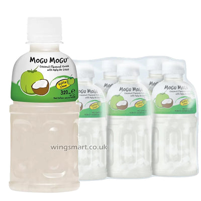 Mogu Mogu Nata De Coco Coconut 320ml (Pack Of 6)