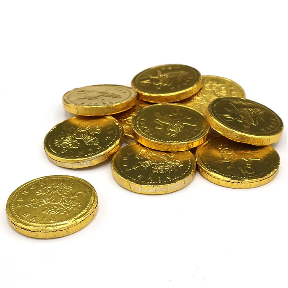 Milk Chocolate Gold Sterling Coins 1kg