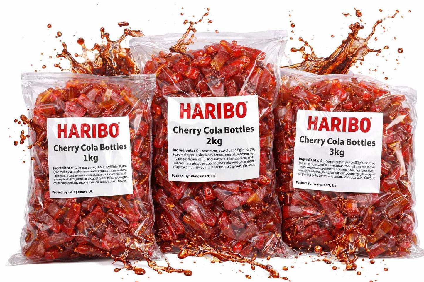 Haribo Cherry Cola Bottles(1kg - 3kg)
