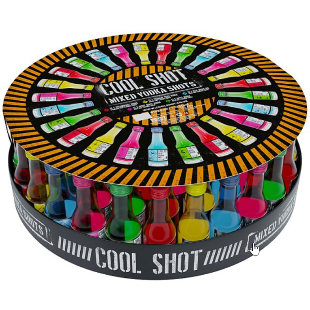 Cool Shot Mixed Vodka Shots 61 x 20ml
