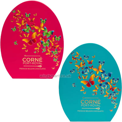 Corne Port-Royal Premium Belgian Chocolates Spring Box, 396g in 2 Colours