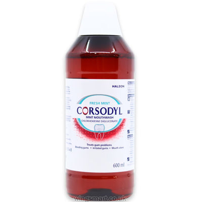 Corsodyl Fresh Mint Mouthwash 600ml