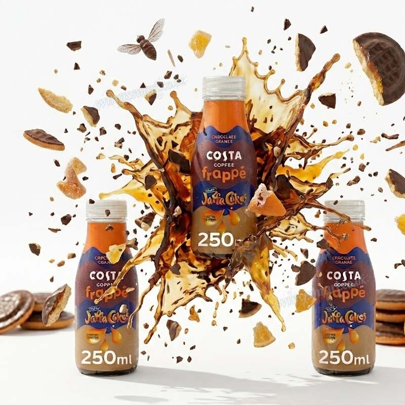 Costa Coffee Jaffa Cakes Chocolate Orange Frappe Iced Coffee 250ml Bottles (6 & 12 Pack)