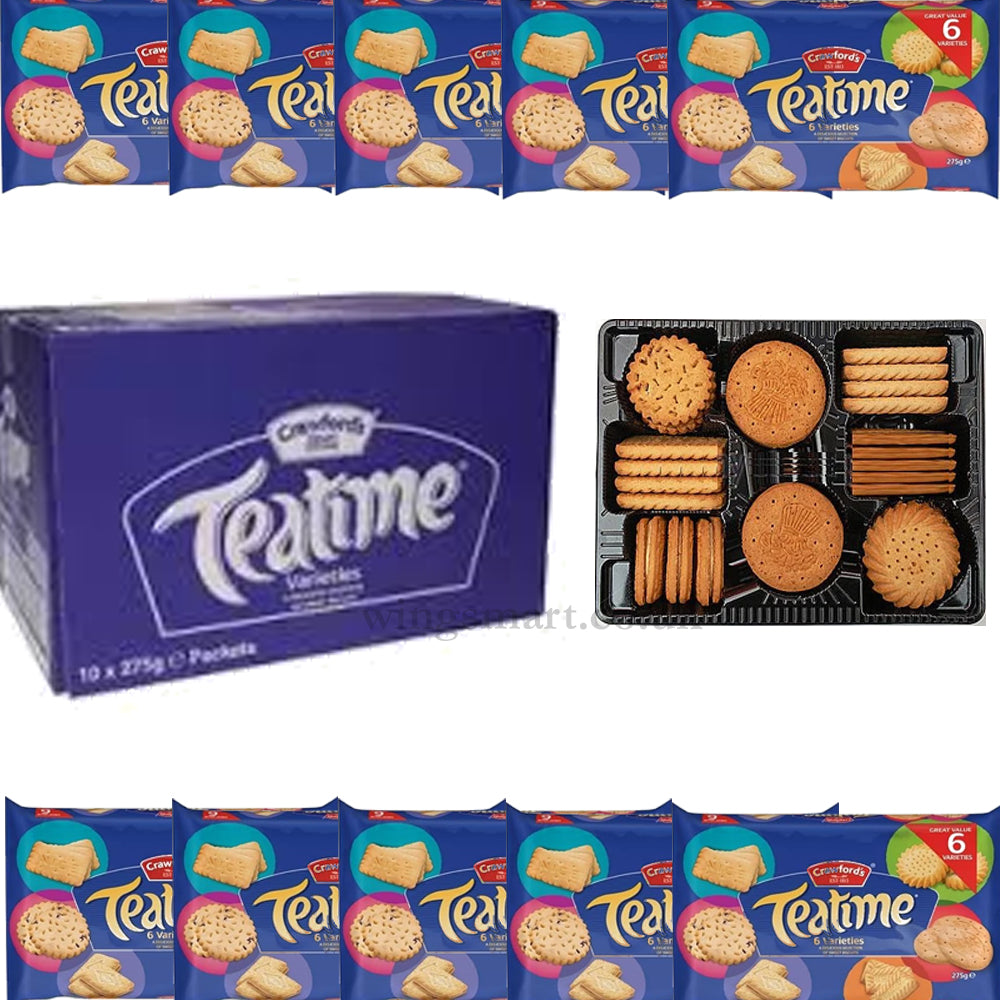 Crawfords Teatime 6 Varieties 275g