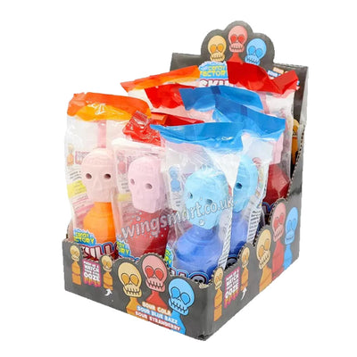 Crazy Candy Factory Skull Suckers 40g