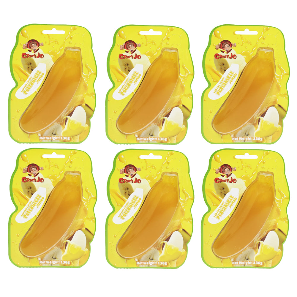 Crazy Jo Peelablezz Jumbo Gummy Candy 136g – Fruity Assorted Flavours