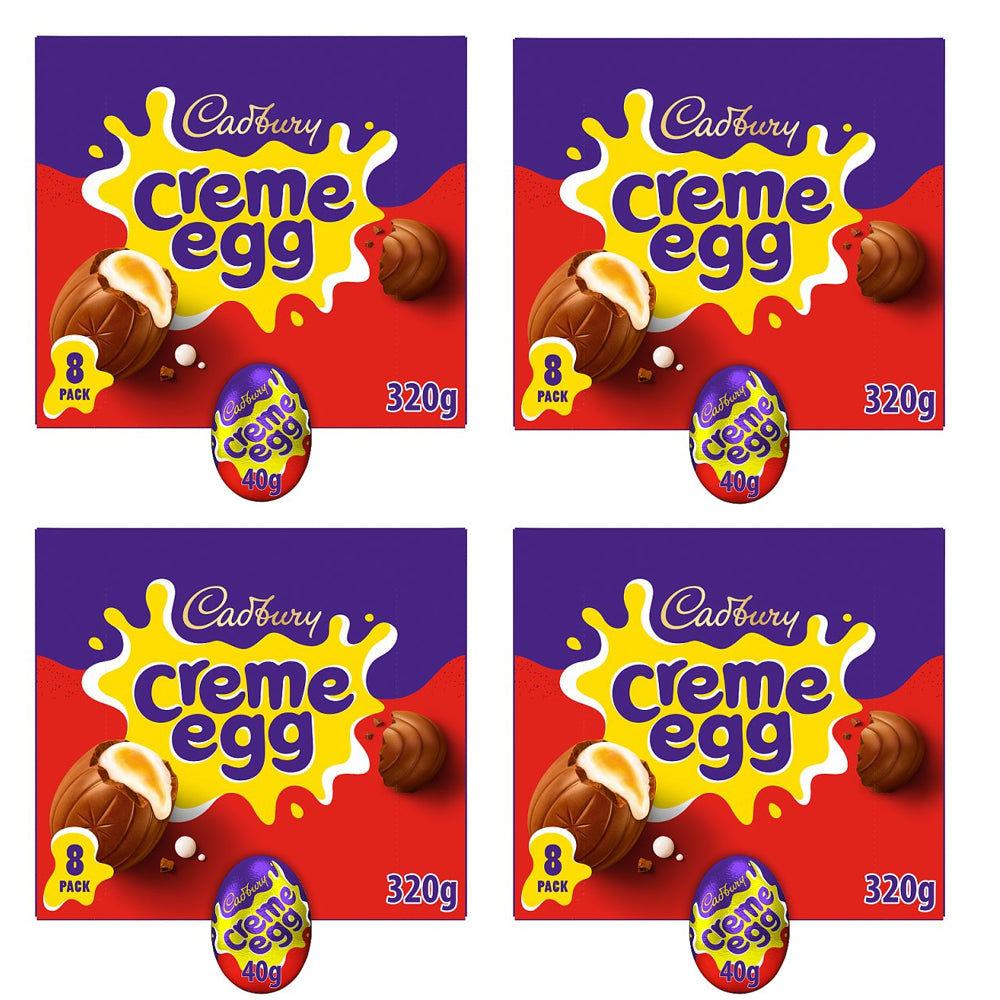 Cadbury Creme Egg Chocolate Multipack 320g (8 x 40g)