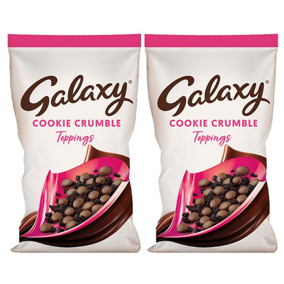 Galaxy Cookie Crumble Chocolate Toppings 500g | Premium Dessert & Milkshake Topping