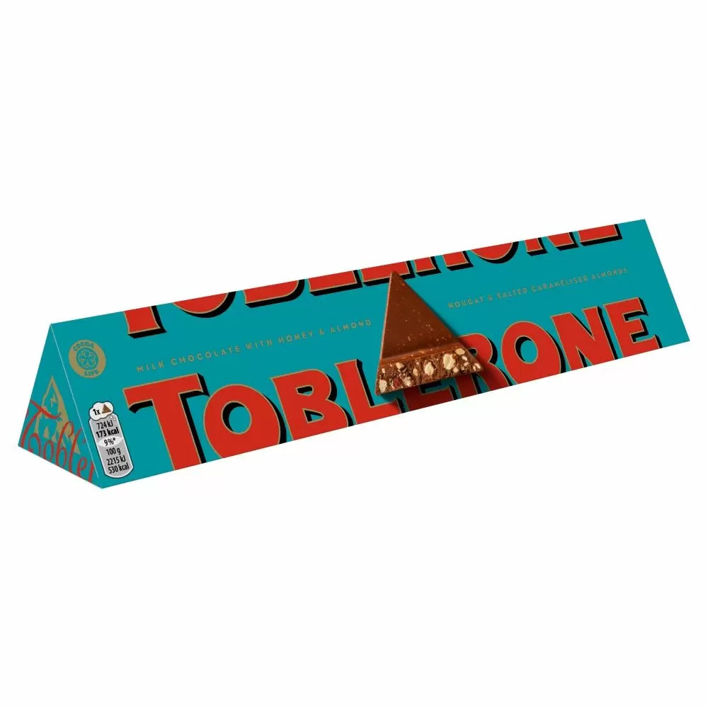 Toblerone Crunchy Almonds Chocolate Bar 360g - WingsMart