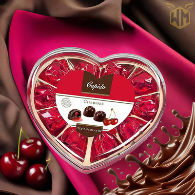 Cupido Box Cherries 125g