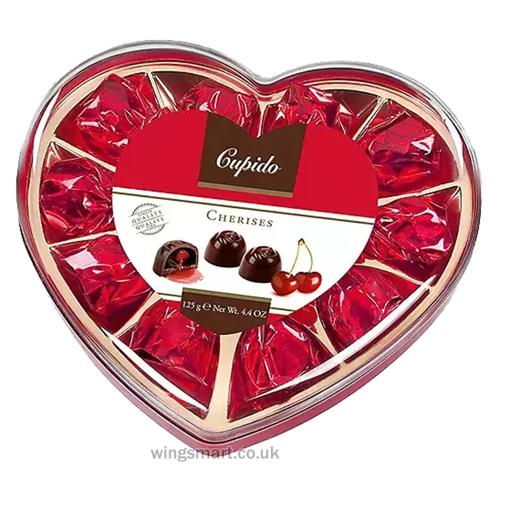 Cupido Box Cherries 125g