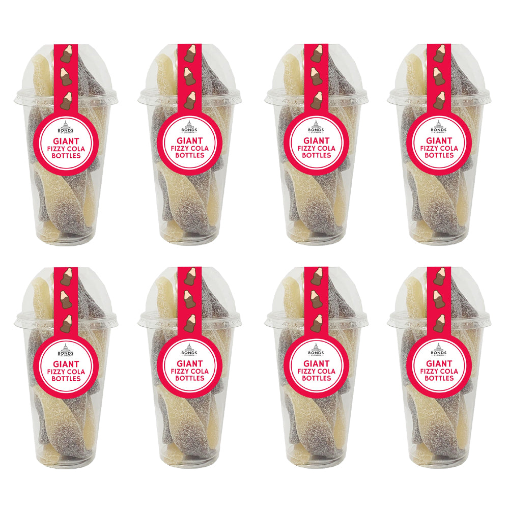 Bonds Giant Fizzy Cola Bottles Candy Cup 260g