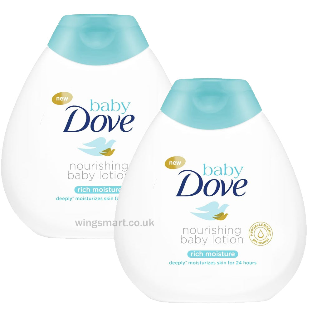 DOVE BABY LOTION RICH MOISTURE 200ML (Pack of 2)