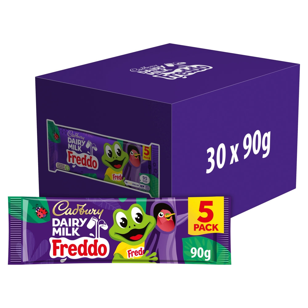 Cadbury Dairy Milk Freddo Chocolate Bar 5 Pack 90g (Box of 30)