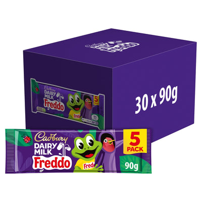 Cadbury Dairy Milk Freddo Chocolate Bar 5 Pack 90g (Box of 30)