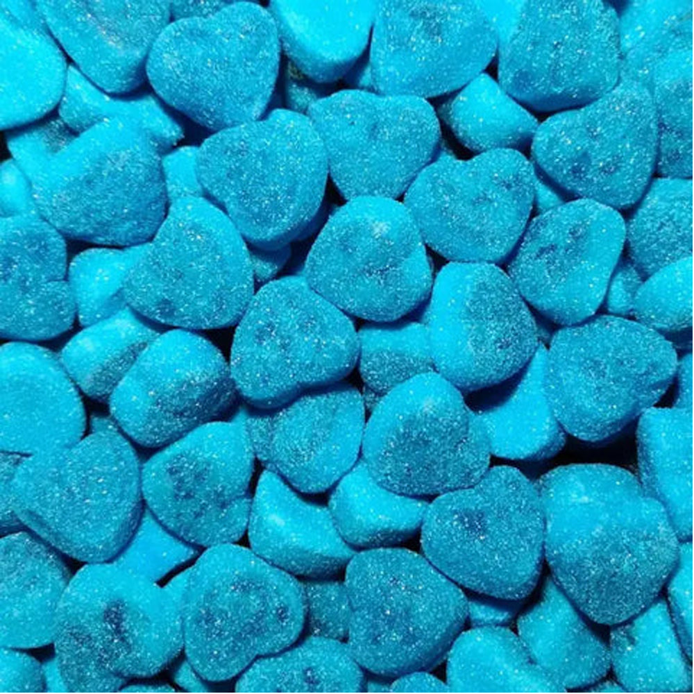 Damel Fizzy Raspberry Filled Hearts Bag 1kg