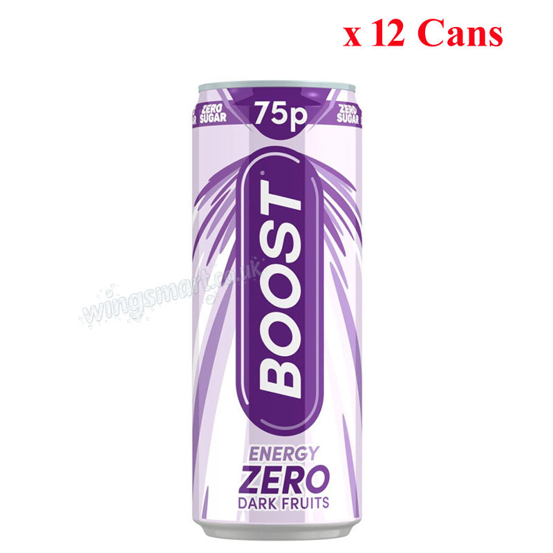 Boost 250ml Energy Drinks Mixed Case PMP – Regular & Sugar Free Options