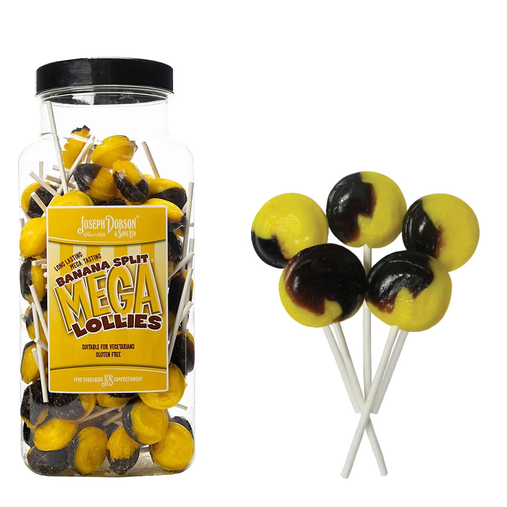 Dobsons Mega Lollies Variety Jars 1.9kg