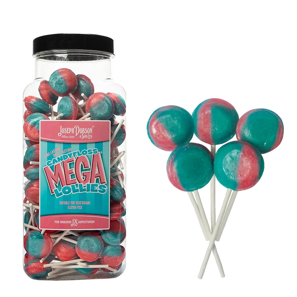 Dobsons Mega Lollies Variety Jars 1.9kg