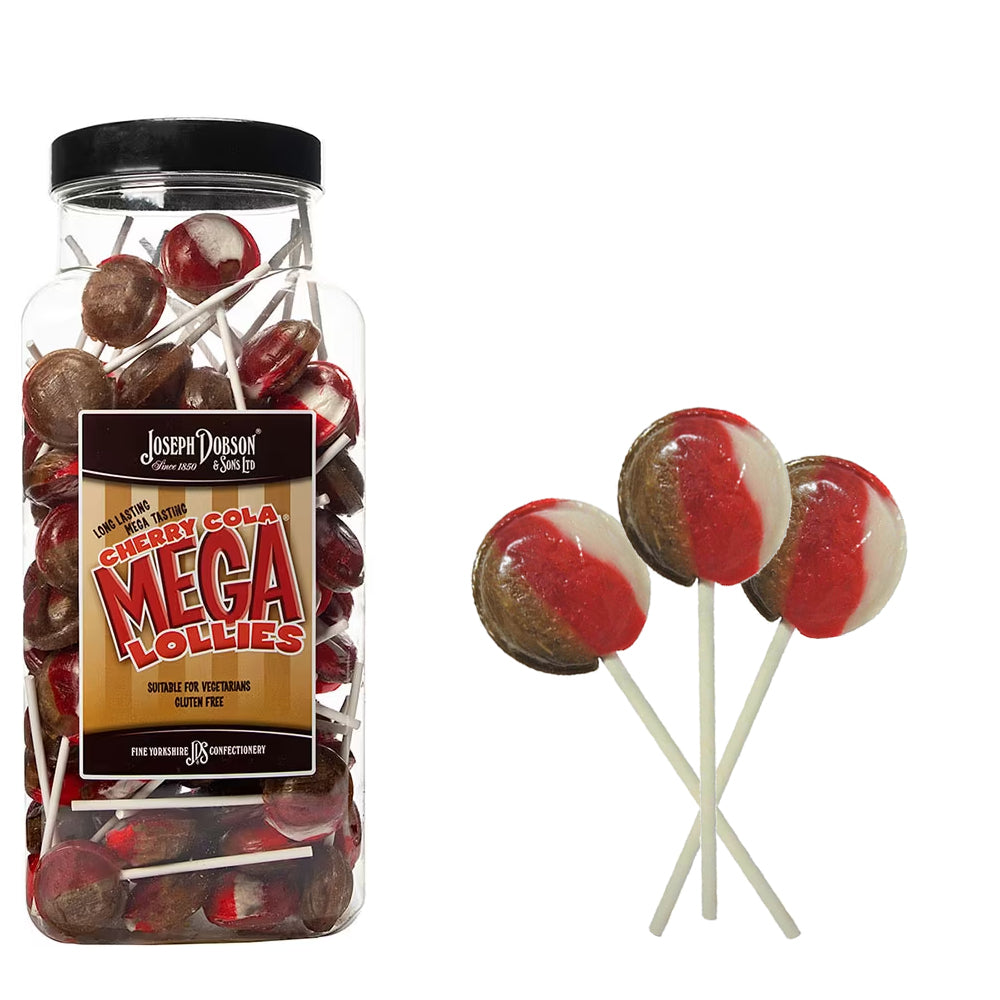 Dobsons Mega Lollies Variety Jars 1.9kg