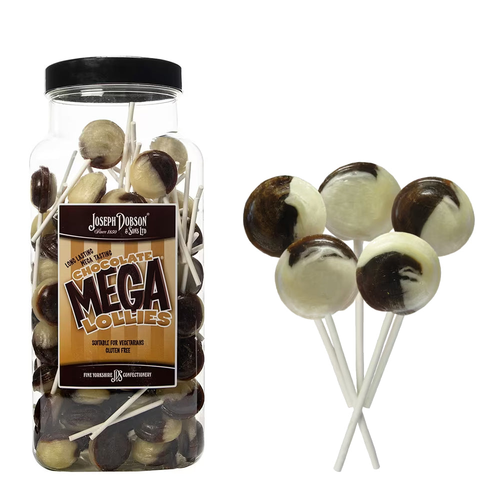 Dobsons Mega Lollies Variety Jars 1.9kg