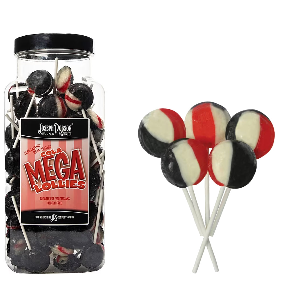 Dobsons Mega Lollies Variety Jars 1.9kg