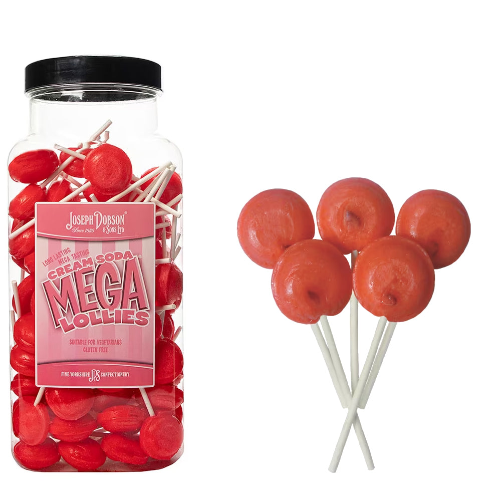 Dobsons Mega Lollies Variety Jars 1.9kg