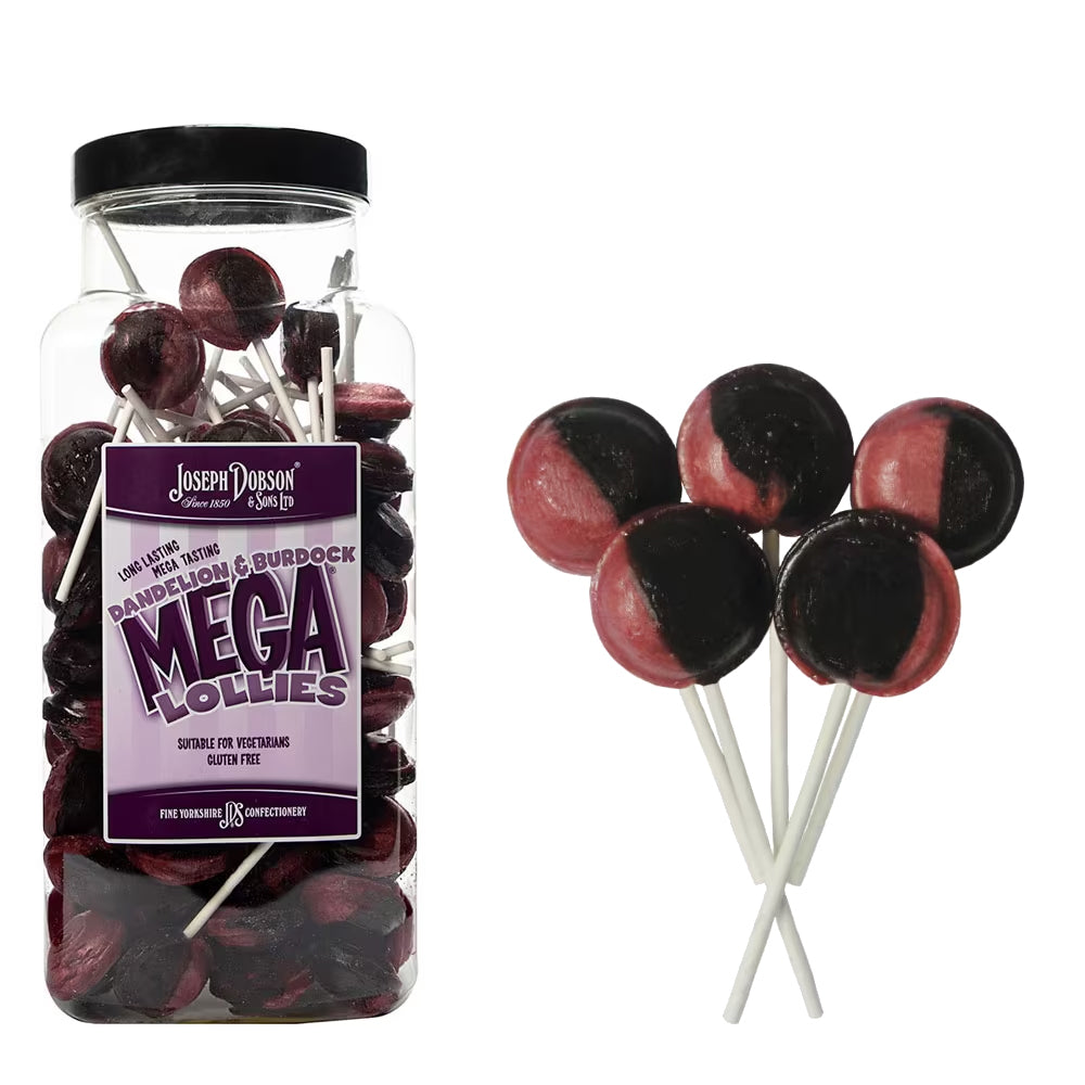 Dobsons Mega Lollies Variety Jars 1.9kg