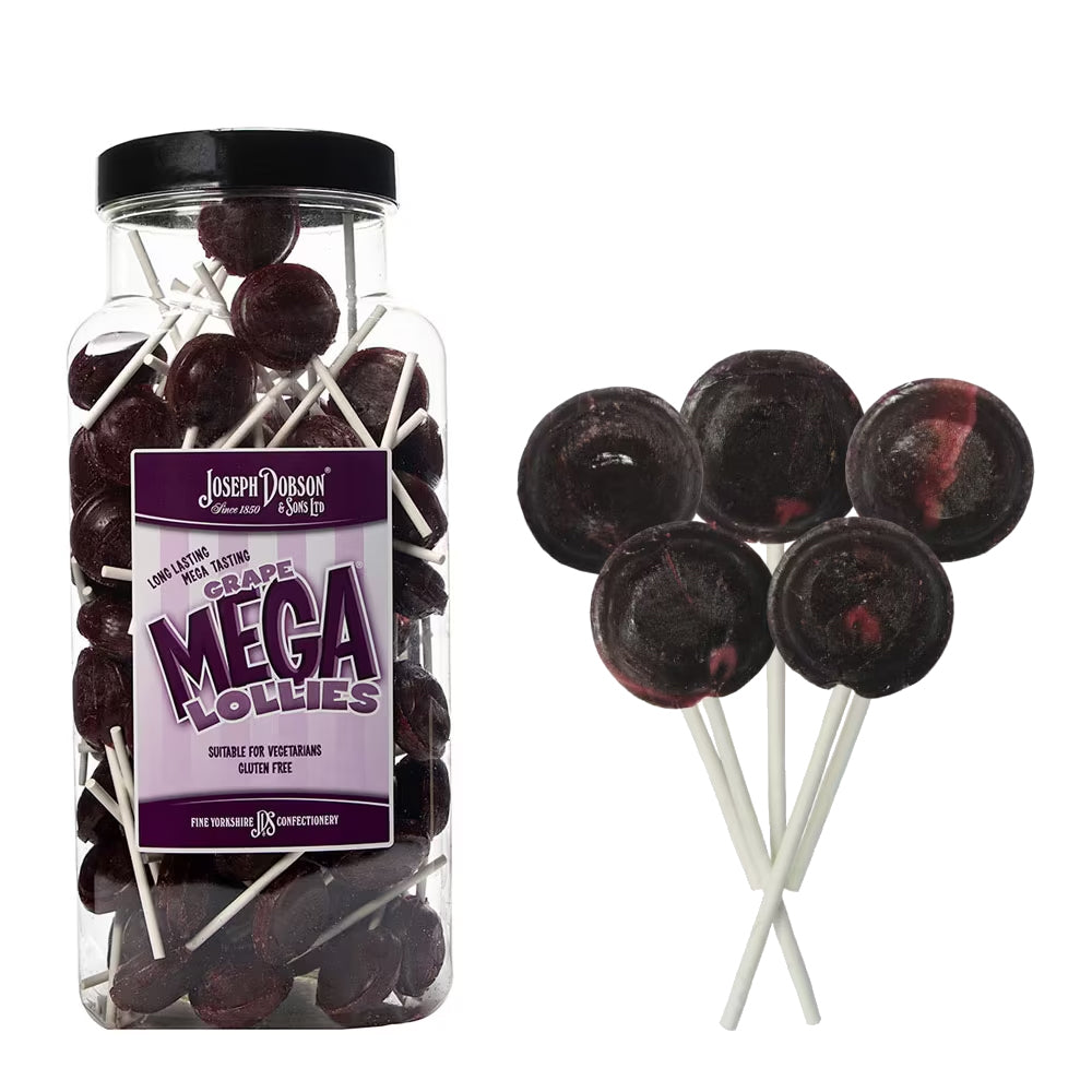 Dobsons Mega Lollies Variety Jars 1.9kg