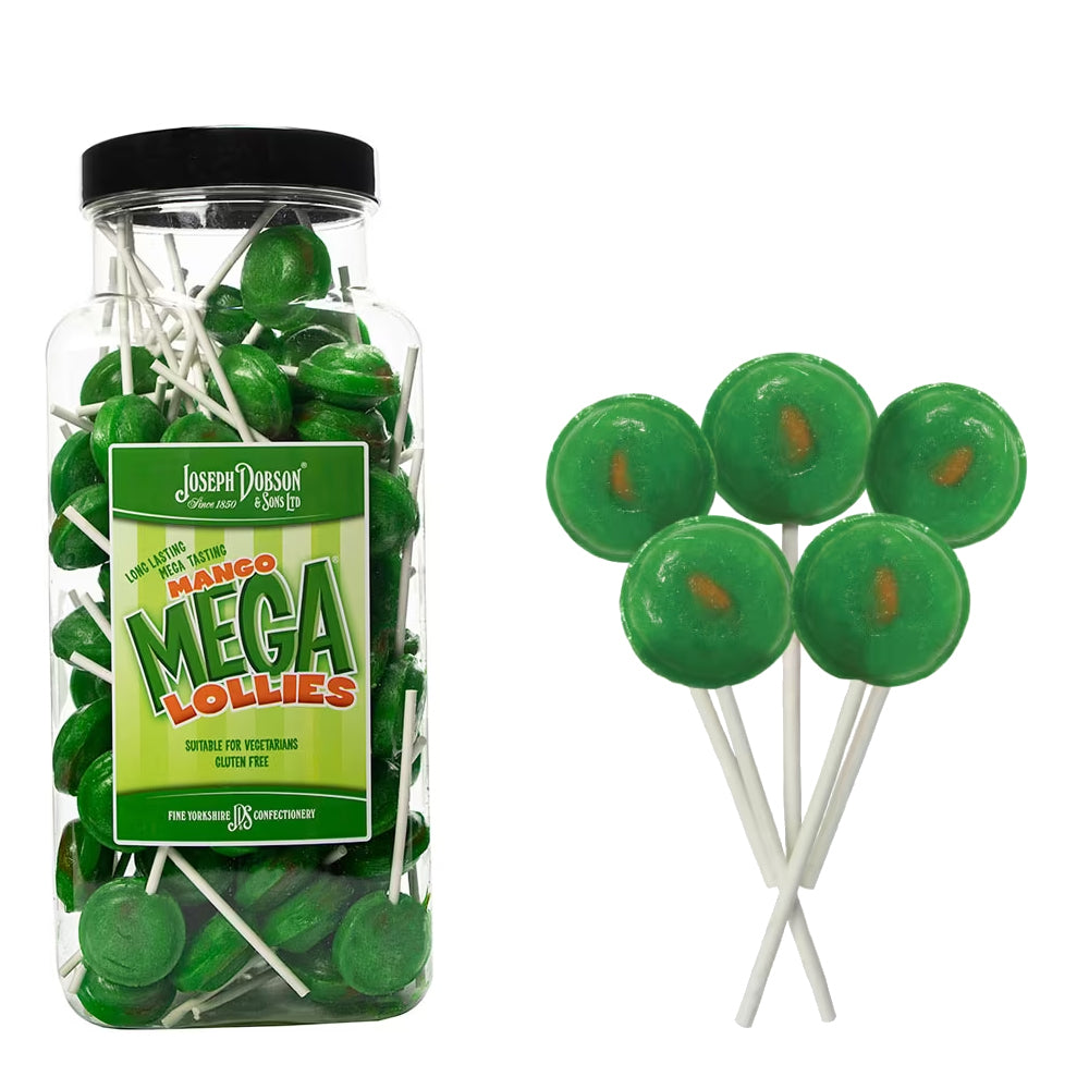 Dobsons Mega Lollies Variety Jars 1.9kg