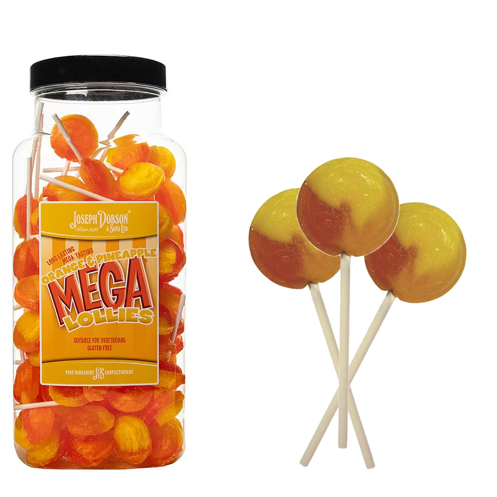 Dobsons Mega Lollies Variety Jars 1.9kg