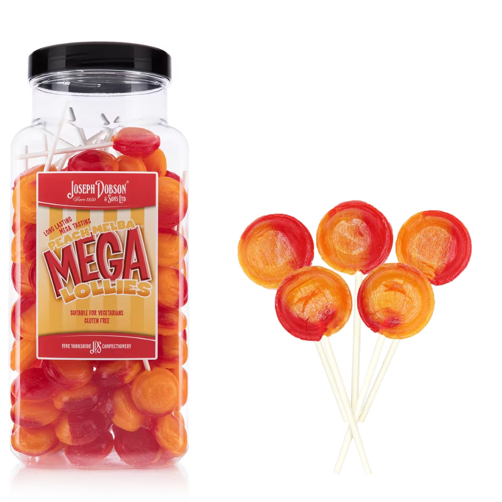 Dobsons Mega Lollies Variety Jars 1.9kg