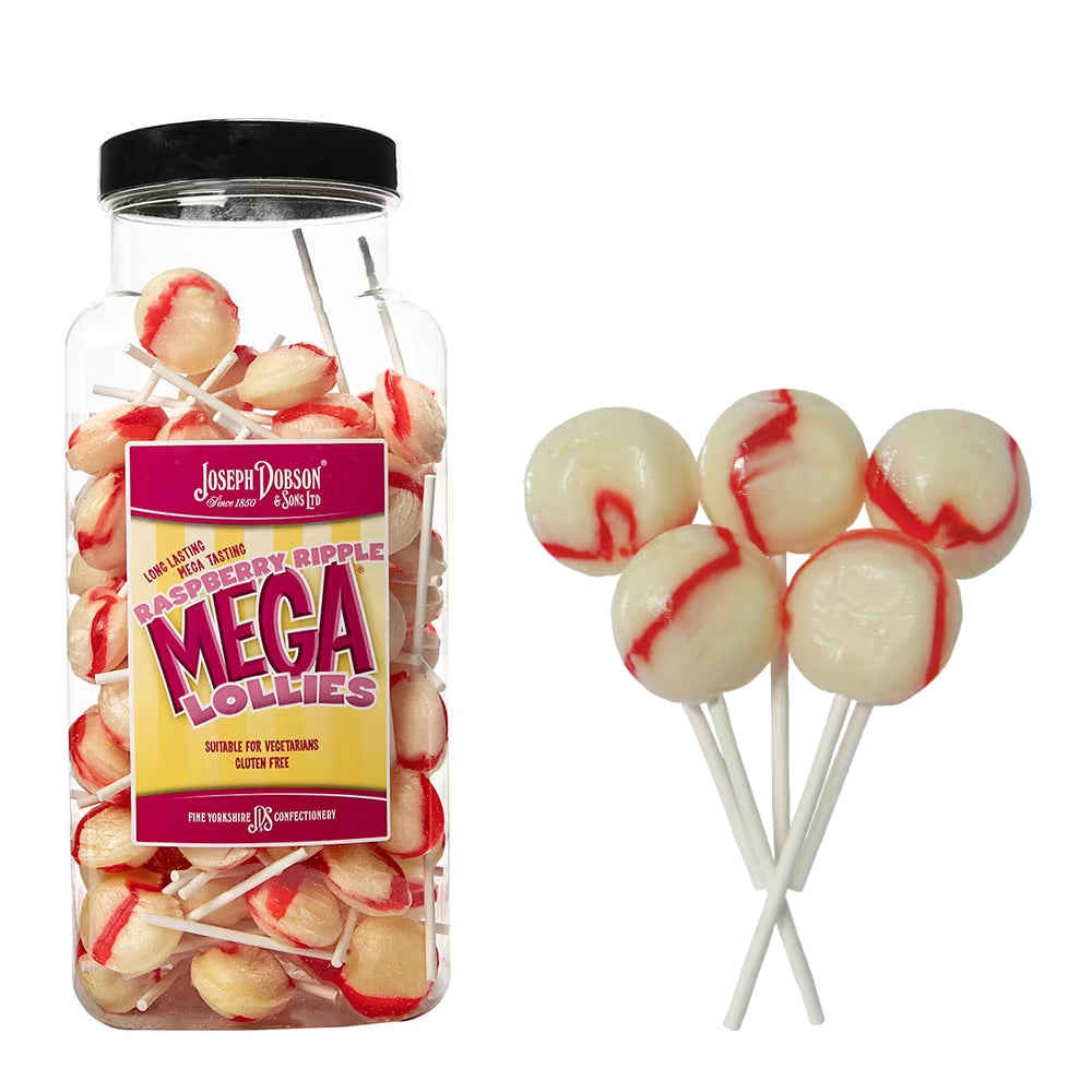 Dobsons Mega Lollies Variety Jars 1.9kg