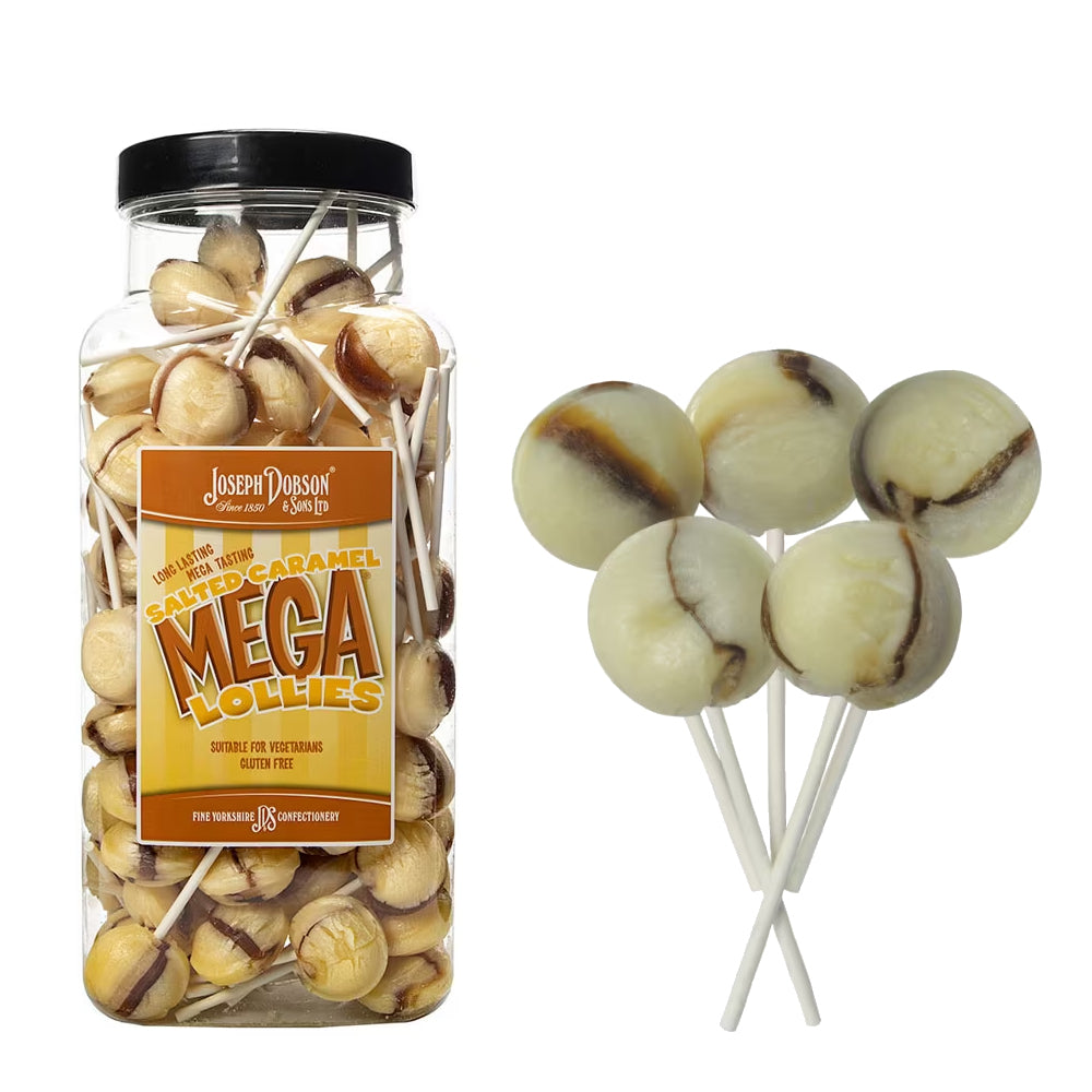 Dobsons Mega Lollies Variety Jars 1.9kg