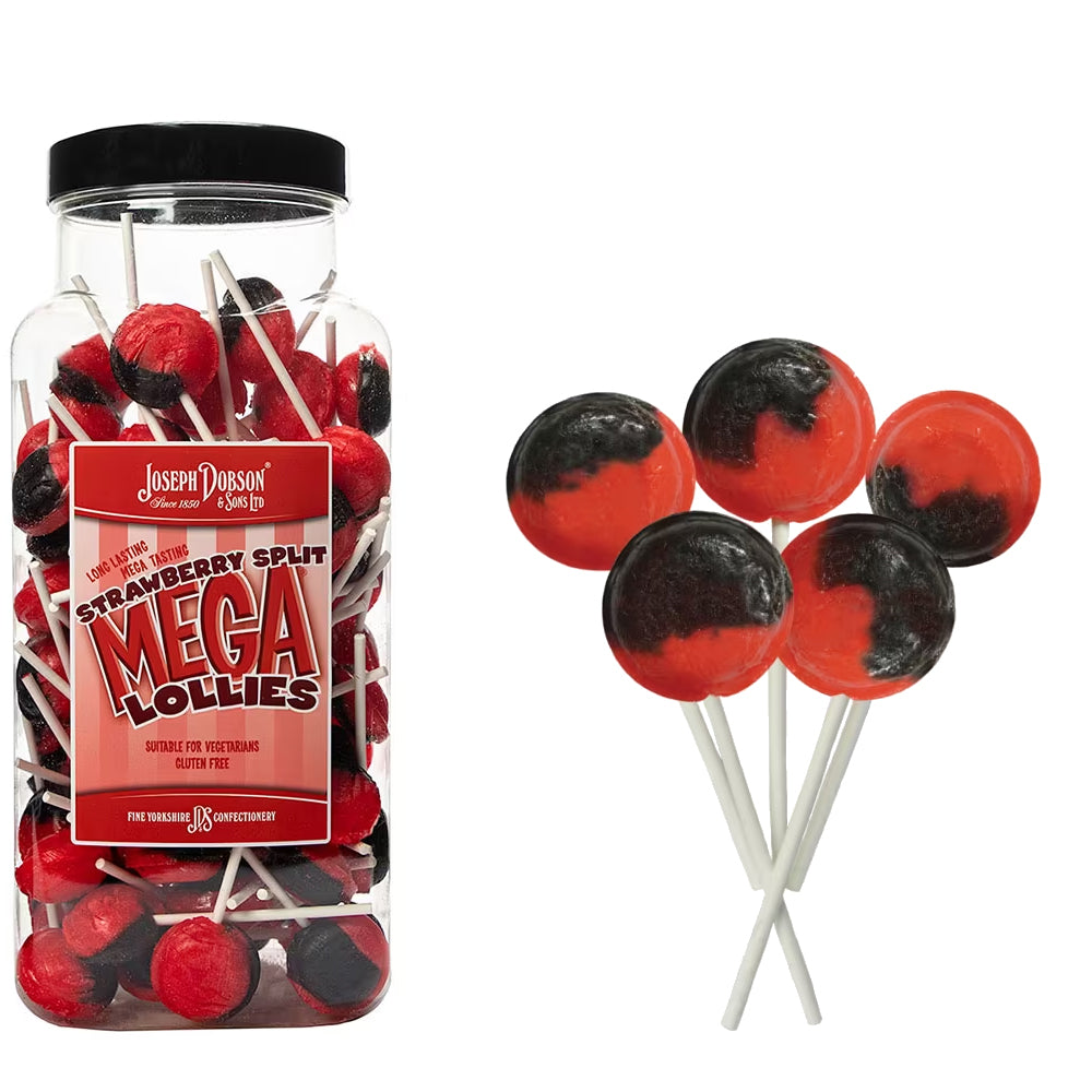 Dobsons Mega Lollies Variety Jars 1.9kg