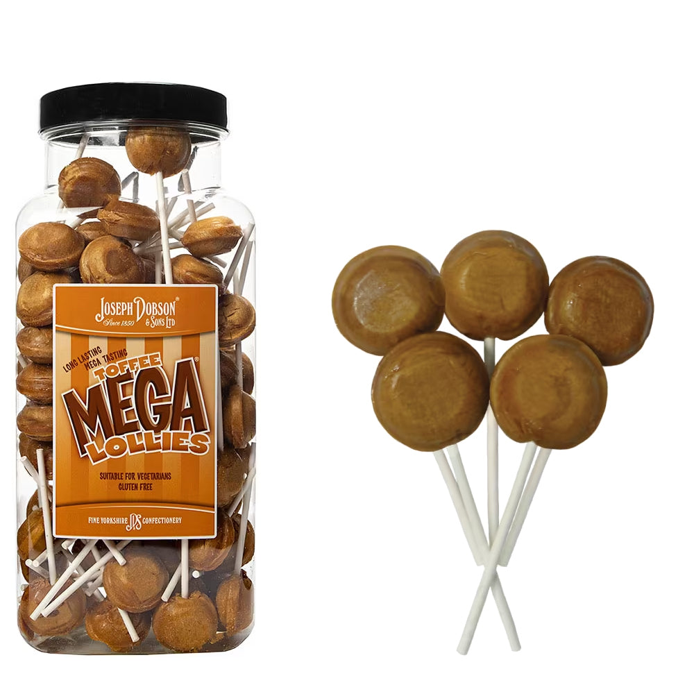 Dobsons Mega Lollies Variety Jars 1.9kg